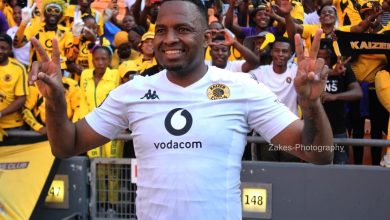 Itumeleng Khune during his Kaizer Chiefs farewell as a player