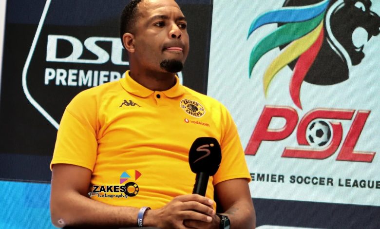 Itumeleng Khune of Kaizer Chiefs at a press conference