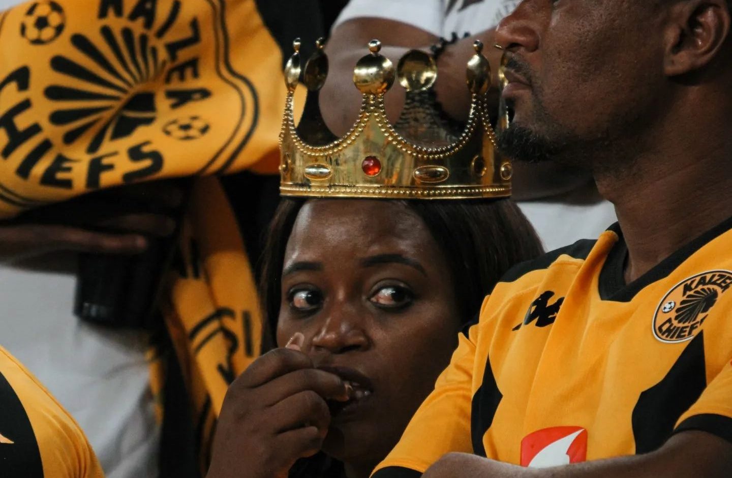 Kaizer Chiefs sad after a defeat