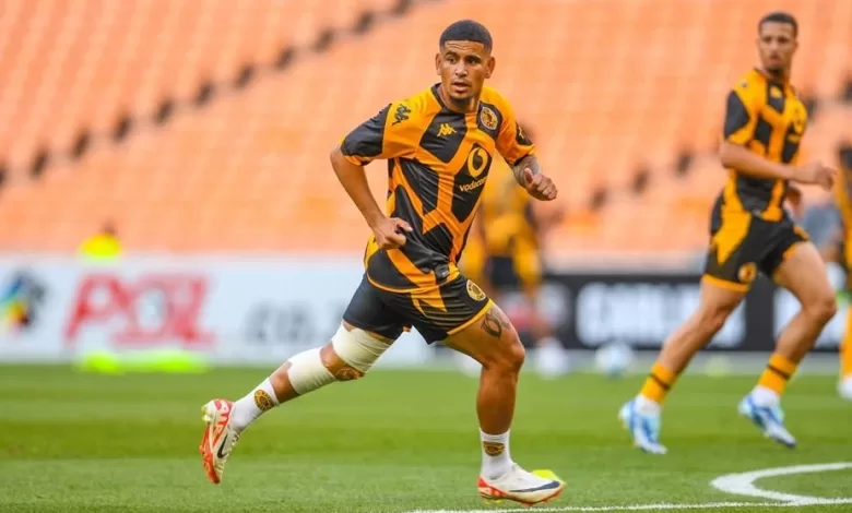 Keagan Dolly at Kaizer Chiefs during a warm up session for a game