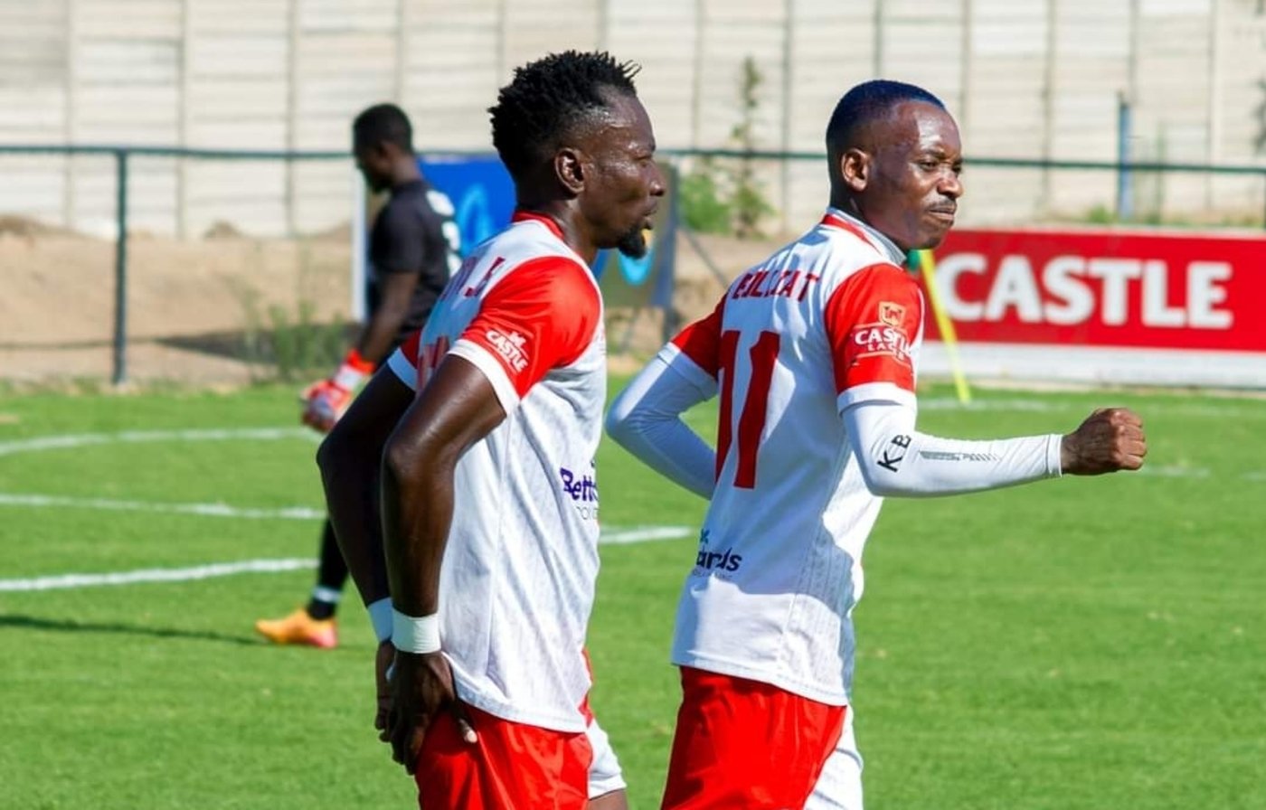 Khama Billiat during a match in Zimbabwe's PSL