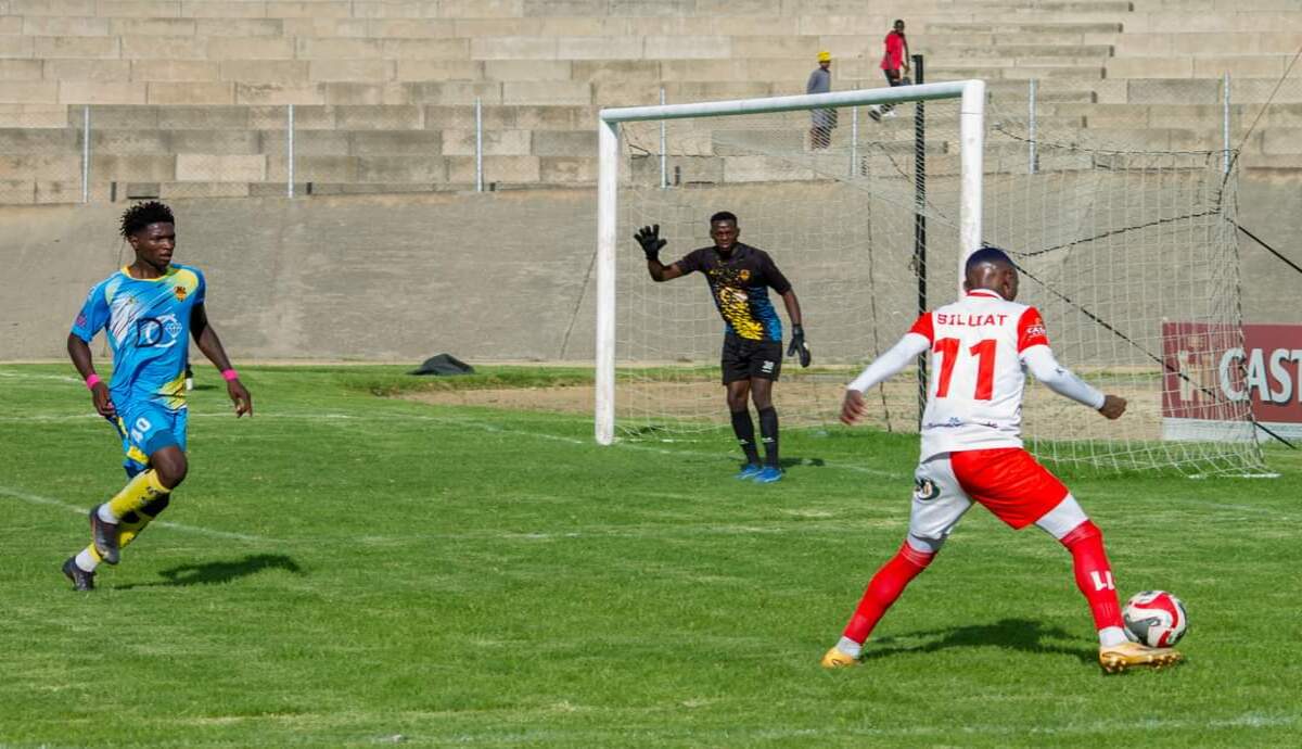 Former Kaizer Chiefs star Khama Billiat in action for Yadah FC in Zimbabwe's PSL