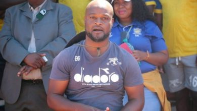 Dikgosi FC head coach Khuliso Rashamuse