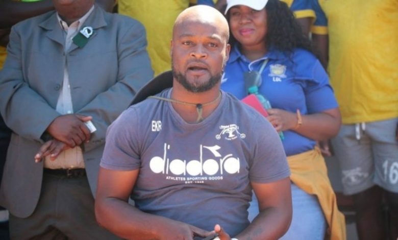 Dikgosi FC head coach Khuliso Rashamuse