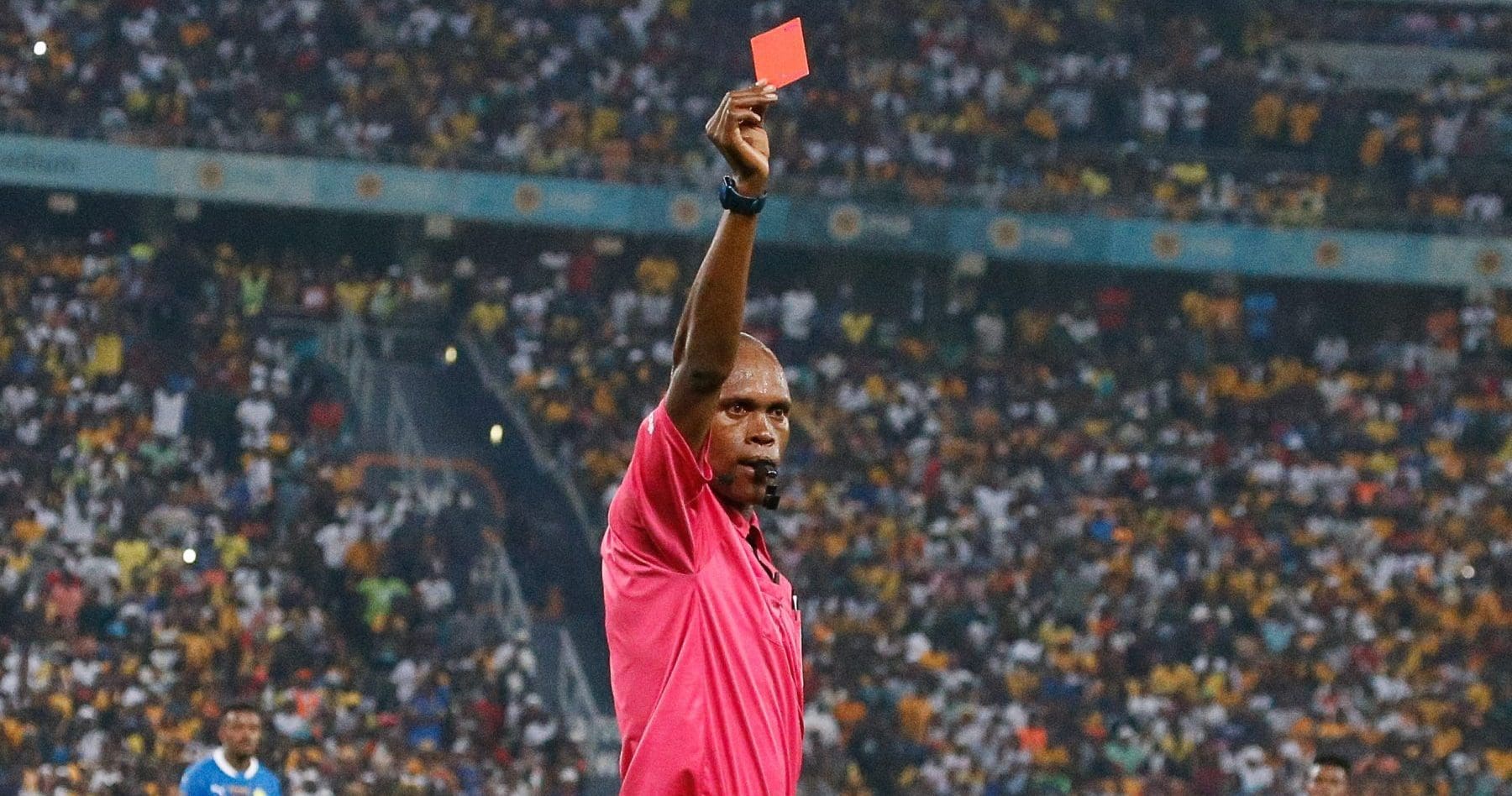 Kaizer Chiefs have officially issued an apology following spectator misbehaviour during their 4-0 defeat to Mamelodi Sundowns on Saturday including an attack on referee Luxolo Badi.