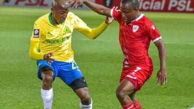 Mamelodi Sundowns in action against Sekhukhune United