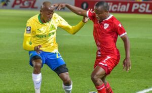 Mamelodi Sundowns in action against Sekhukhune United