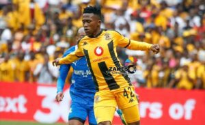 Mduduzi Shabalala during Kaizer Chiefs match