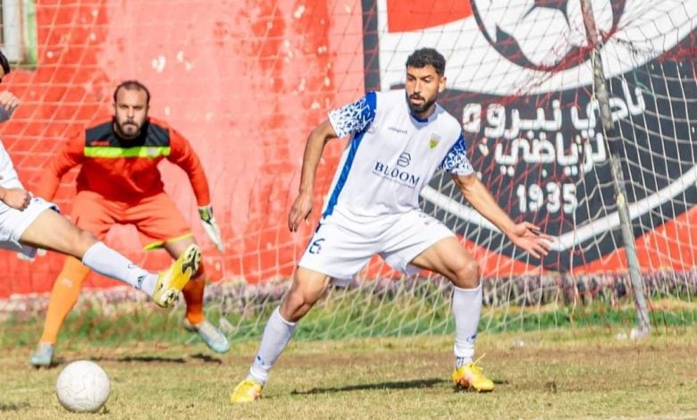 Mohamed Shawky in action for Kafr El Sheikh SC in Egypt