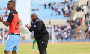 Morena Ramoreboli on the sidelines during Botswana match