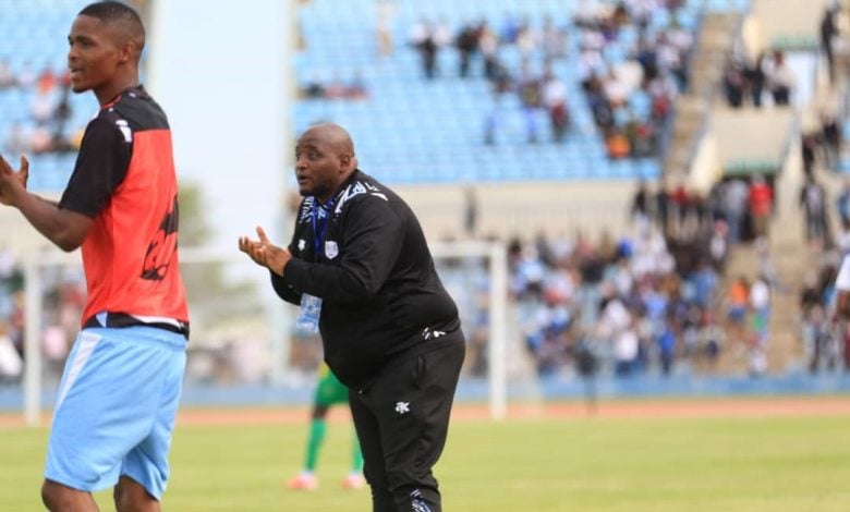 Morena Ramoreboli on the sidelines during Botswana match