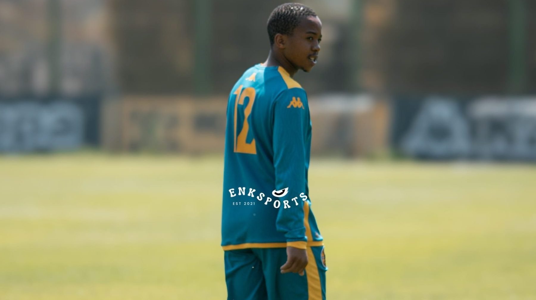 Nkosingiphile Ngcobo of Kaizer Chiefs at training