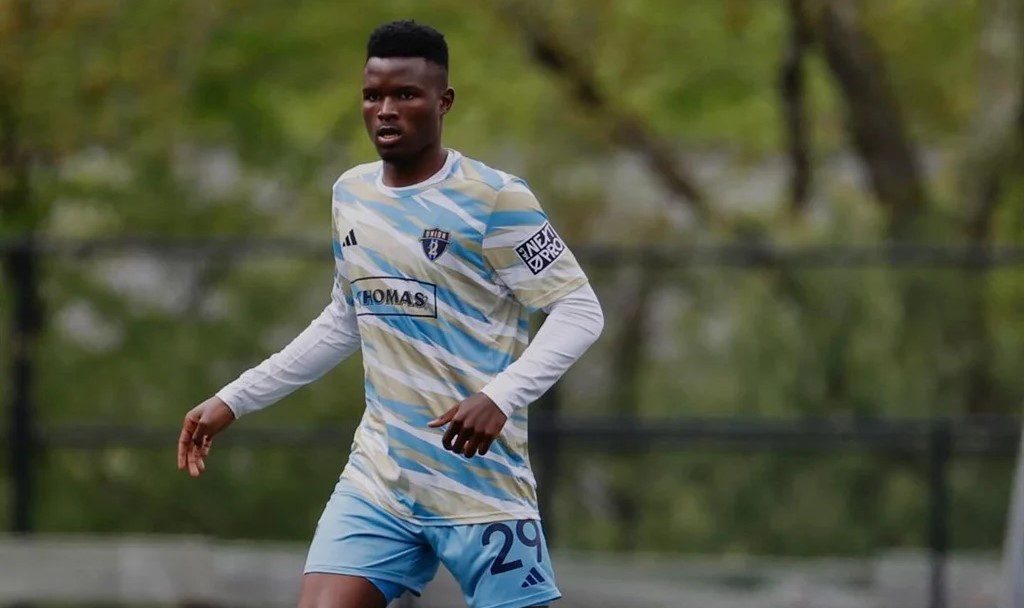 Olwethu Makhanya in action for Philadephia Union