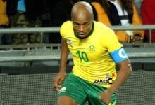 Percy Tau at Bafana Bafana