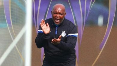 Pitso Mosimane during Esteghlal FC's training ahead of the AFC Champions League