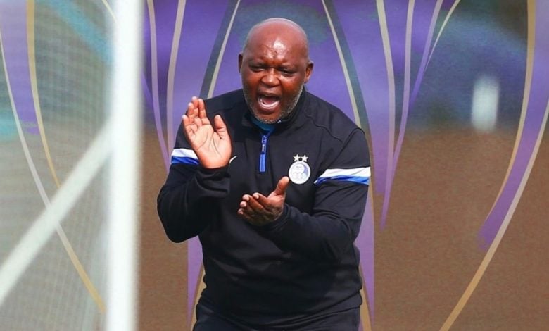 Pitso Mosimane during Esteghlal FC's training ahead of the AFC Champions League