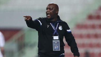 Pitso Mosimane during a AFC Champions League match