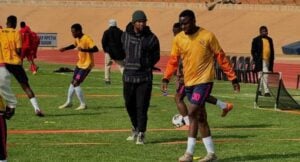 Sunrise FC coach Punch Masenamela