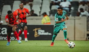 Midfielder Luyolo Slatsha shares thoughts on Relebohile Mofokeng's rise in the PSL