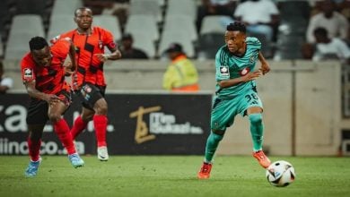 Midfielder Luyolo Slatsha shares thoughts on Relebohile Mofokeng's rise in the PSL