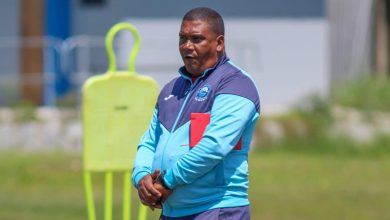 Richards Bay FC coach Brandon Truter at training