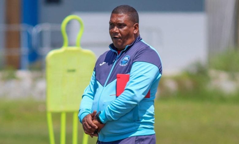 Richards Bay FC coach Brandon Truter at training