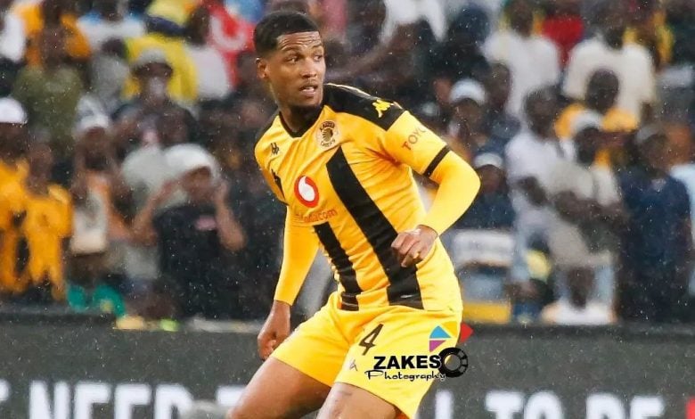 Rushwin Dortley in action for Kaizer Chiefs