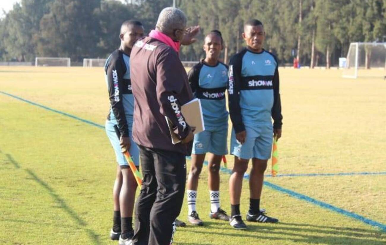 SAFA referees at training