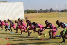 SAFA referees during a session