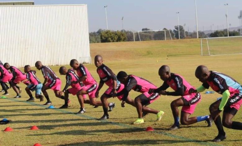 SAFA referees during a session