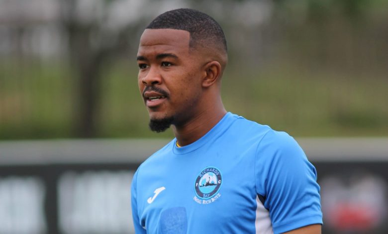 Kaizer Chiefs loanee Sabelo Radebe training at Richards Bay FC