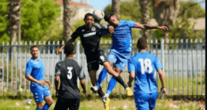 Clayton Daniels in action for Crystal Palace FC