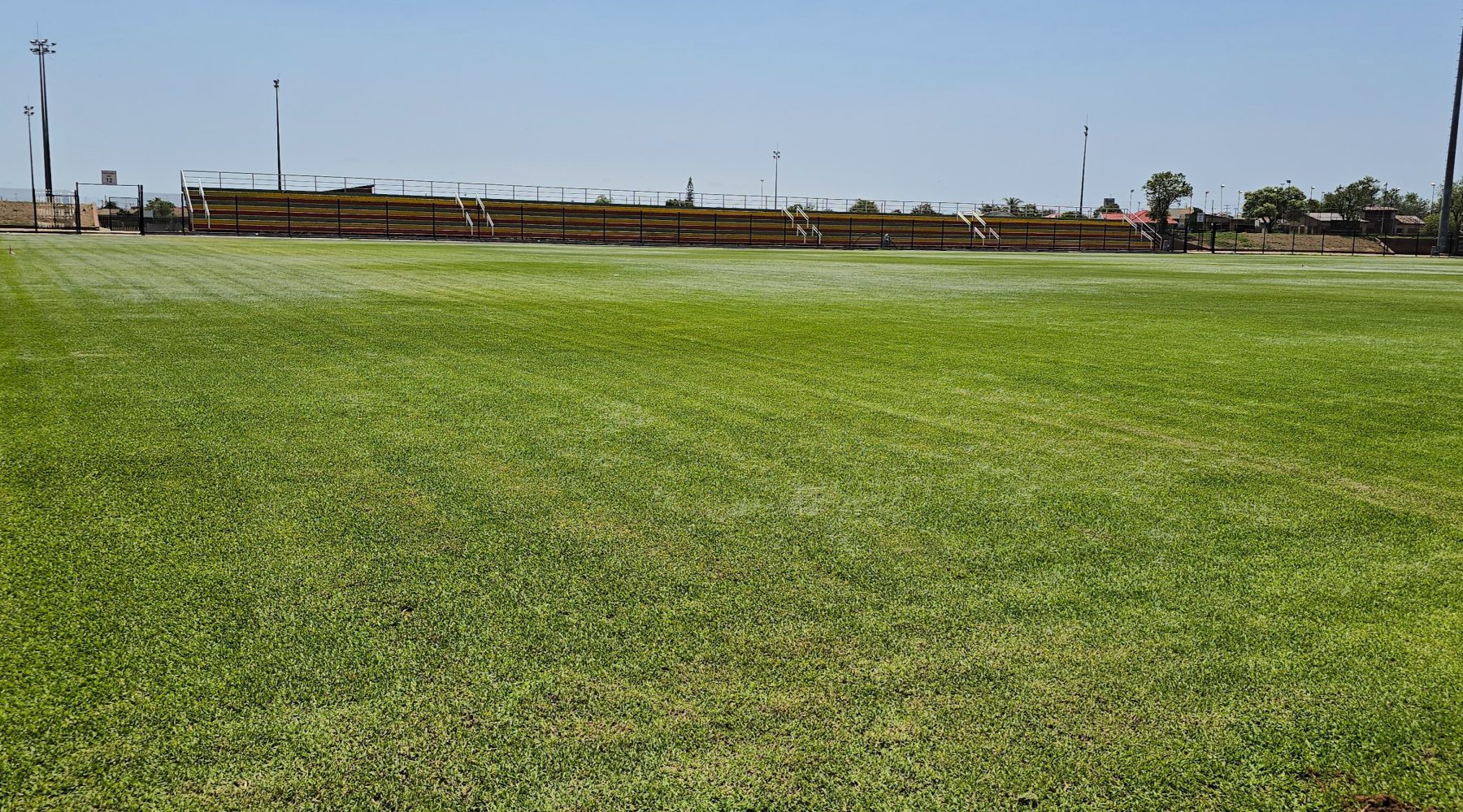 Executive Mayor of the Polokwane Municipality John Mpe has issued a positive update on the upgrade progress at the Seshego Stadium, home to Carling Knockout finalists, Magesi FC