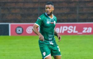 Sipho Mbule in action for Sekhukhune United