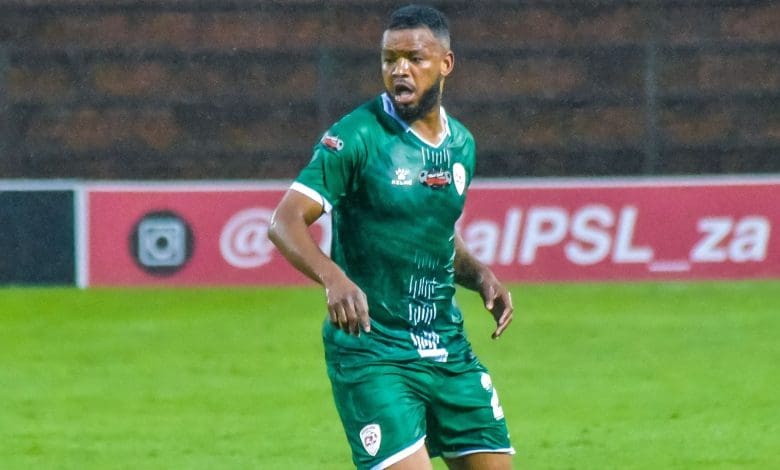 Sipho Mbule in action for Sekhukhune United