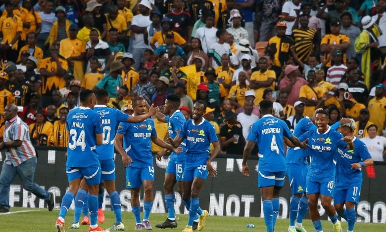 Mamelodi Sundowns celebrating