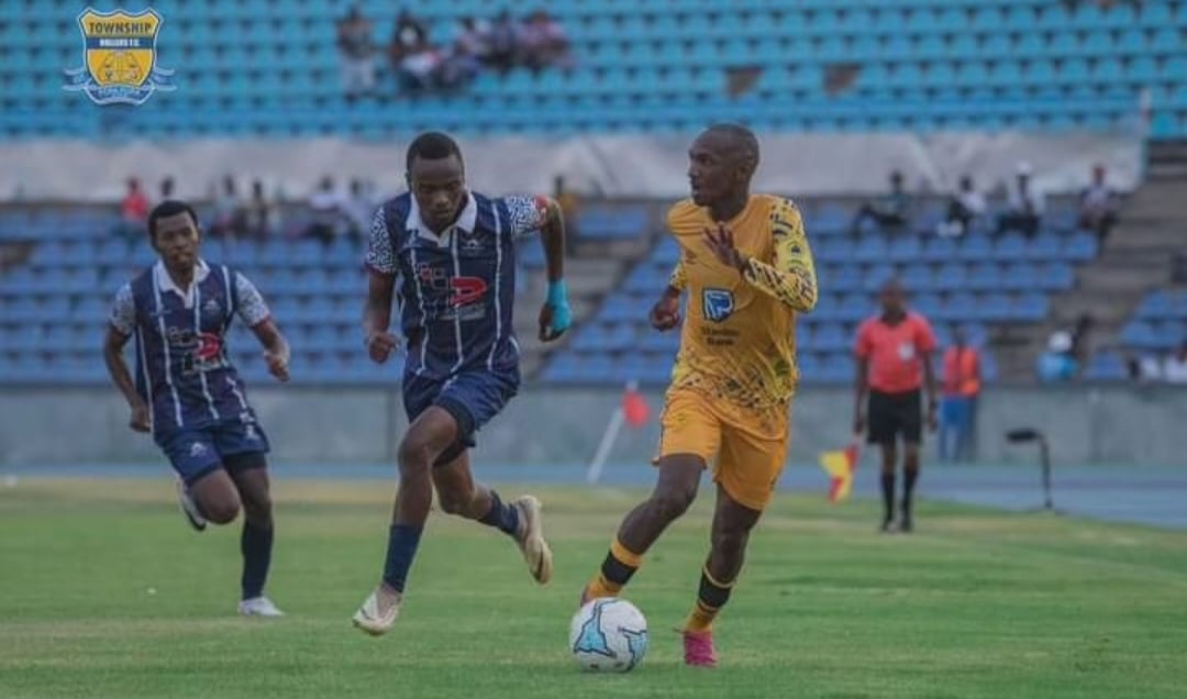 Thabo Rakhale during Township Rollers match