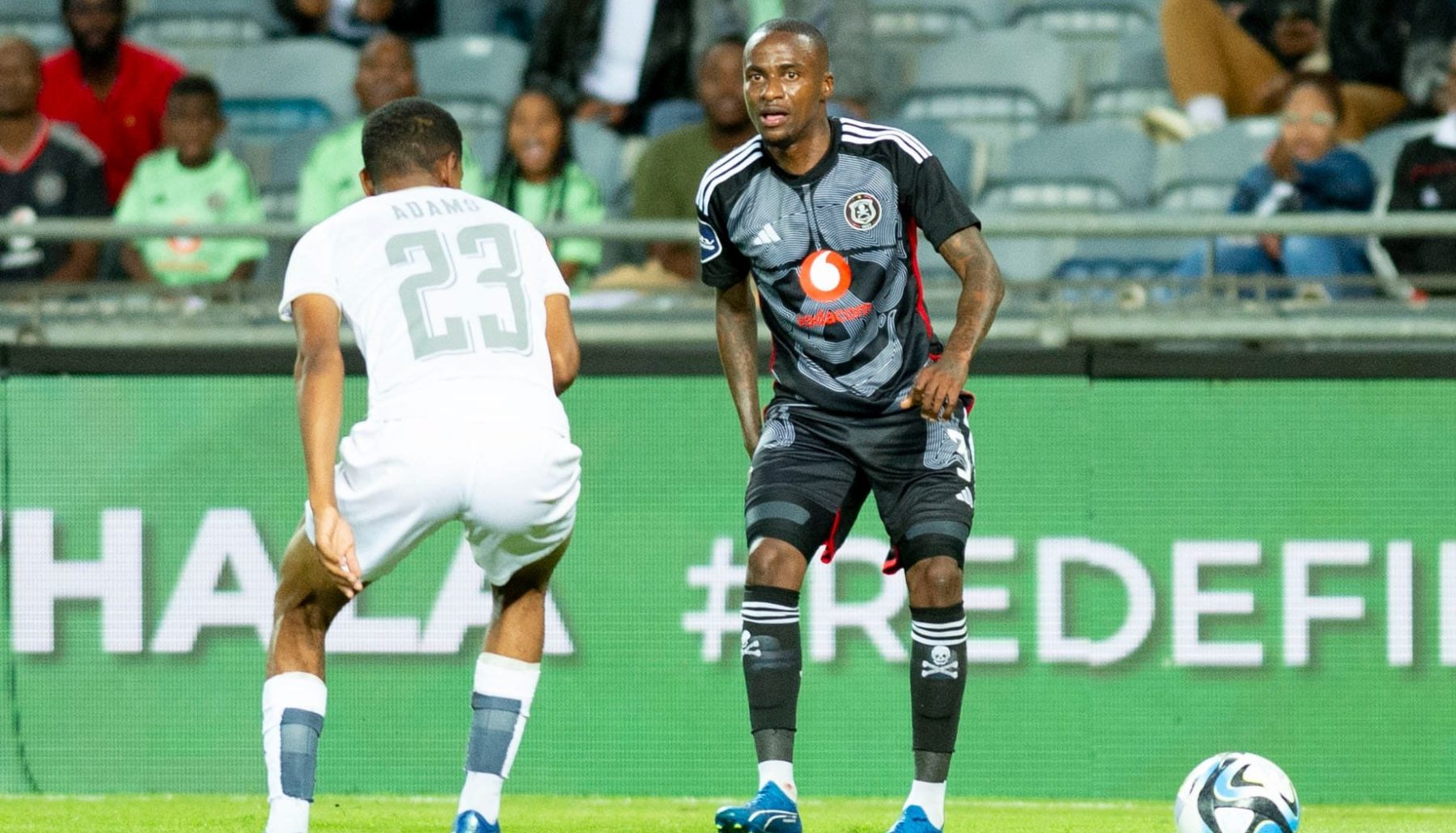 Thembinkosi Lorch during his time at Orlando Pirates