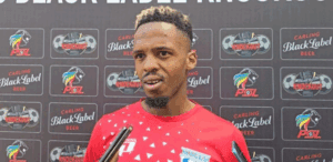 Magesi FC striker Wonderboy Makhubu