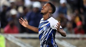 Magesi FC striker Wonderboy Makhubu