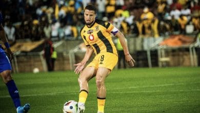 Kaizer Chiefs midfielder Yusuf Maart in action