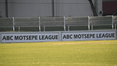 ABC Motsepe League advertising board