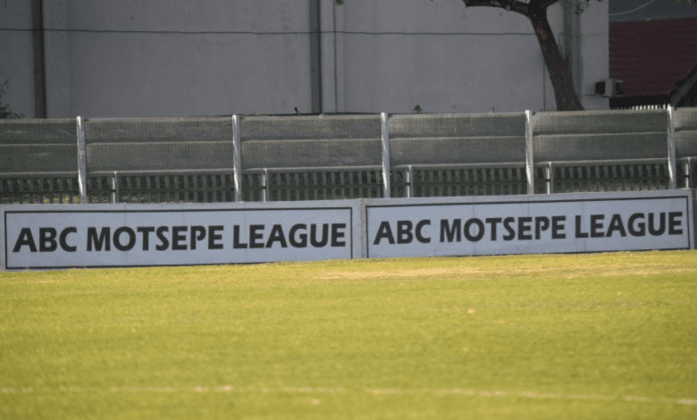 ABC Motsepe League advertising board