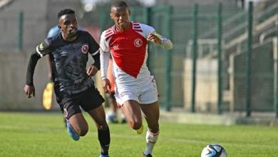 Kaizer Chiefs target Asanele Velebayi in action for Cape Town City