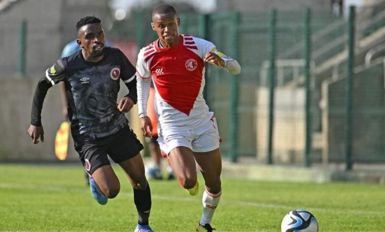 Kaizer Chiefs target Asanele Velebayi in action for Cape Town City