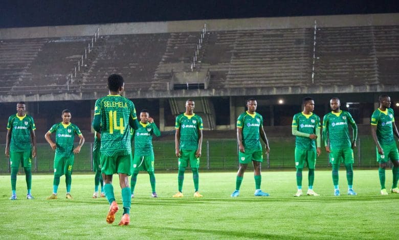 Baroka FC in action in the Nedbank Cup