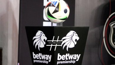 Betway Premiership match ball at Orlando Stadium for an Orlando Pirates game