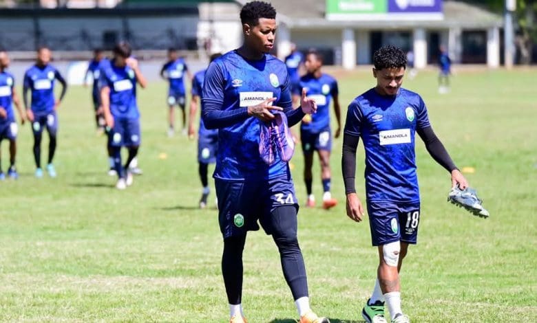 Bongani Zungu after AmaZulu FC training