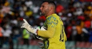 Veteran goalkeeper Dareen Keet in action for Cape Town City