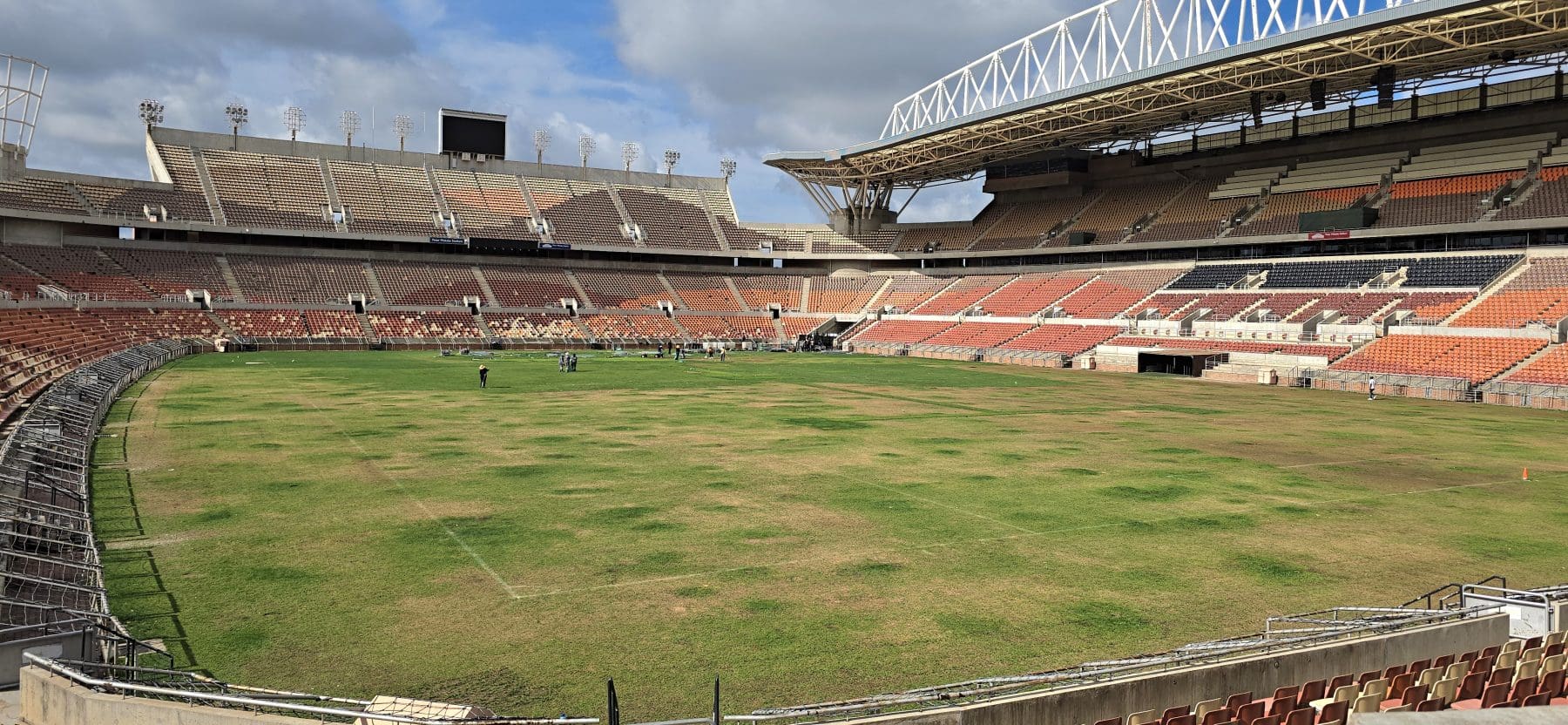 The Polokwane Municipality have confirmed fears that the damaged pitch at Peter Mokaba Stadium, due to the music concert hosted on Saturday, will not be able to host this weekend Betway Premiership fixtures. 